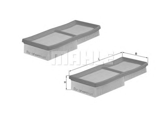Воздушный фильтр KNECHT LX 1137/S