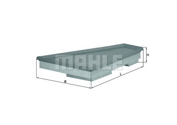 Воздушный фильтр KNECHT LX 1663