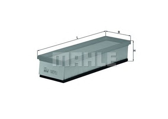 Воздушный фильтр KNECHT LX 1287