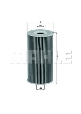 Масляный фильтр KNECHT OX 365/1D