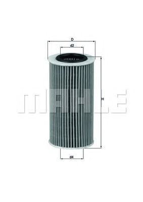 Масляный фильтр KNECHT OX 370D1