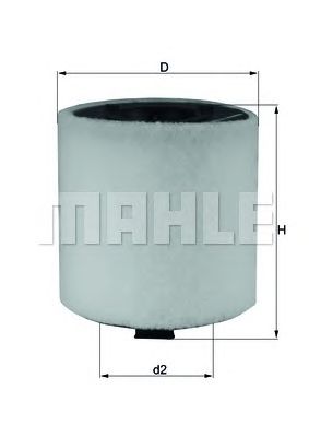 Воздушный фильтр KNECHT LX 2831