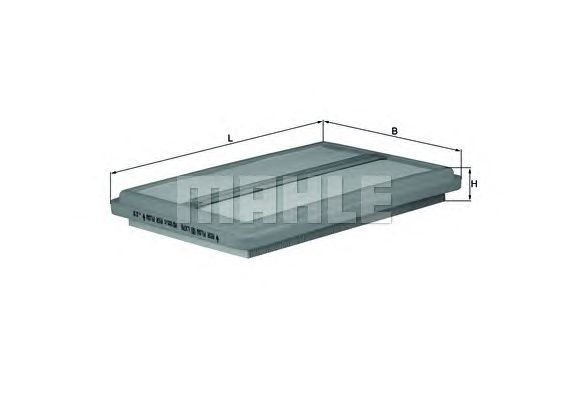 Воздушный фильтр KNECHT LX 76