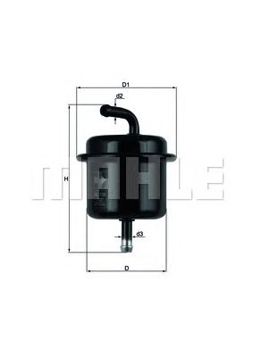Топливный фильтр KNECHT KL 136