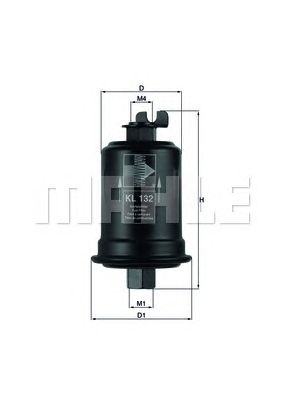 Топливный фильтр KNECHT KL 132