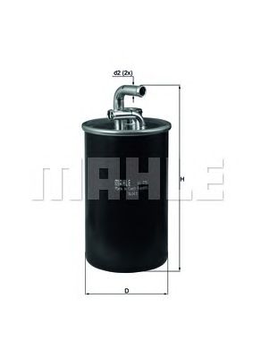 Топливный фильтр KNECHT KL 775