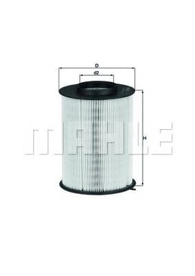 Воздушный фильтр KNECHT LX 1780/3