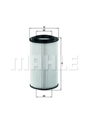 Масляный фильтр KNECHT OX 773D