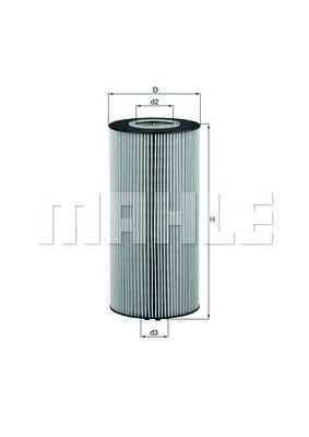 Масляный фильтр KNECHT OX 348D