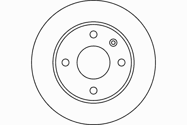Тормозной диск TEXTAR 92022900
