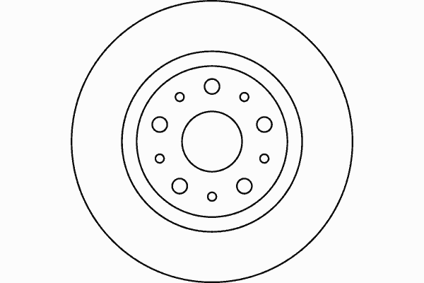 Тормозной диск TEXTAR 92095300