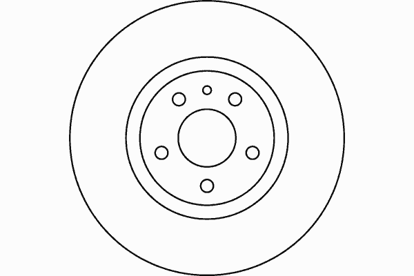 Гальмівний диск TEXTAR 92096400