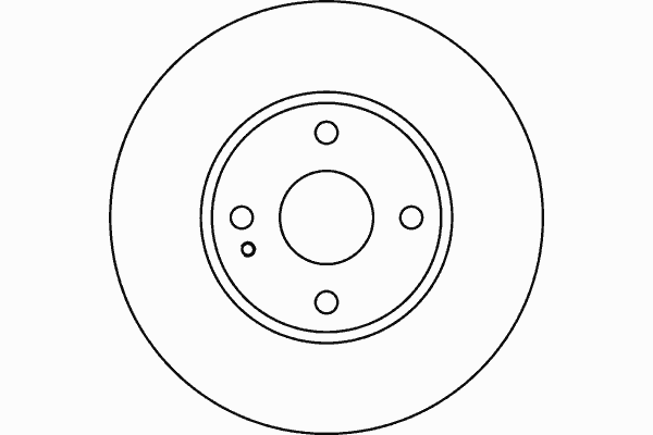 Тормозной диск TEXTAR 92096800