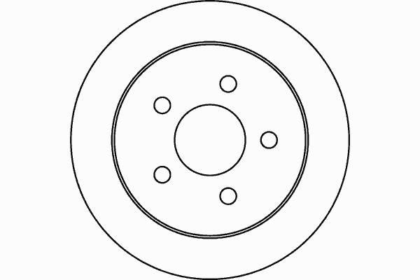 Тормозной диск TEXTAR 92099800