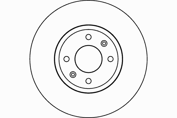 Тормозной диск TEXTAR 92107800