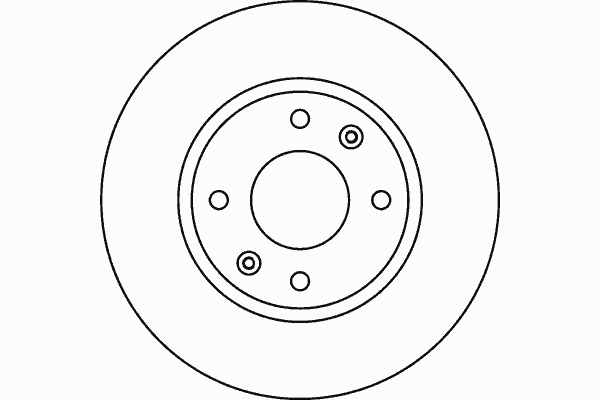 Гальмівний диск TEXTAR 92136600