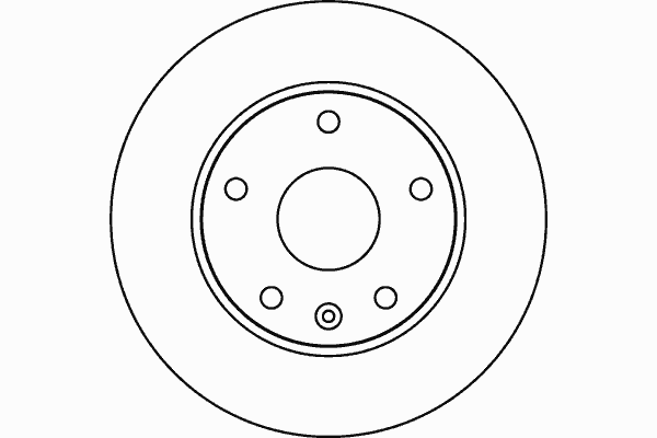 Гальмівний диск TEXTAR 92155600