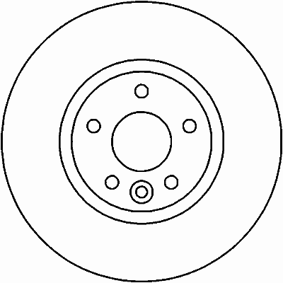 Гальмівний диск TEXTAR 92159200
