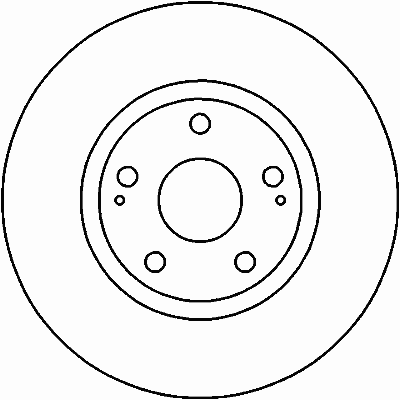 Гальмівний диск TEXTAR 92168003