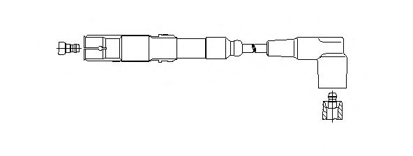 Высоковольтный провод BREMI 150/95