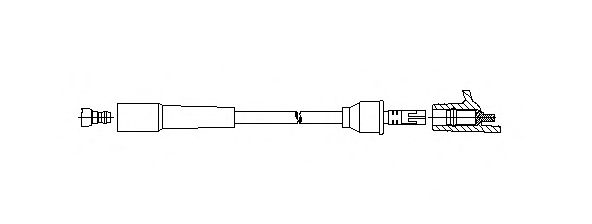 Высоковольтный провод BREMI 310/70