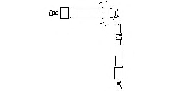 Высоковольтный провод BREMI 3A45E80
