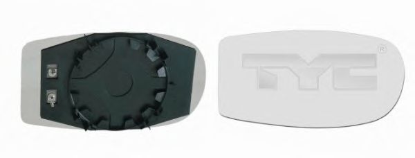 Скло дзеркала заднього виду TYC 309-0025-1