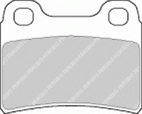 Тормозные колодки FERODO FDB772