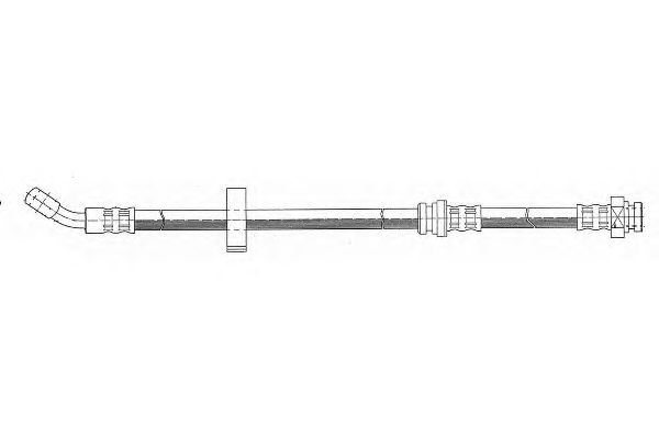 Тормозной шланг FERODO FHY2290