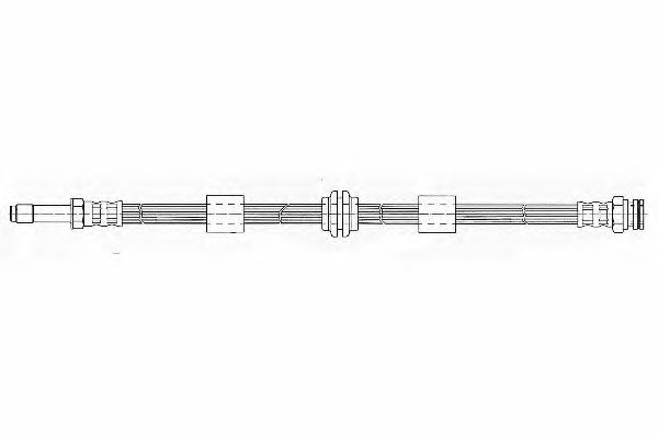 Тормозной шланг FERODO FHY2285