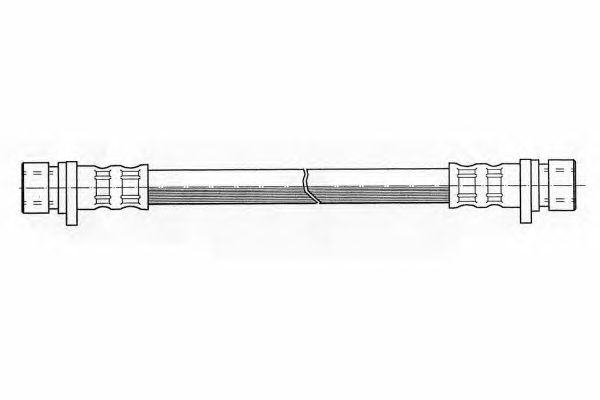 Тормозной шланг FERODO FHY2296