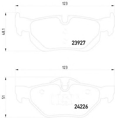 Тормозные колодки HELLA 8DB 355 011-301