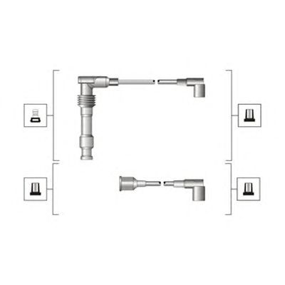 Комплект високовольтних проводів MAGNETI MARELLI 941319170085