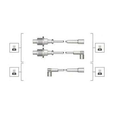 Комплект высоковольтных проводов MAGNETI MARELLI 941319170118