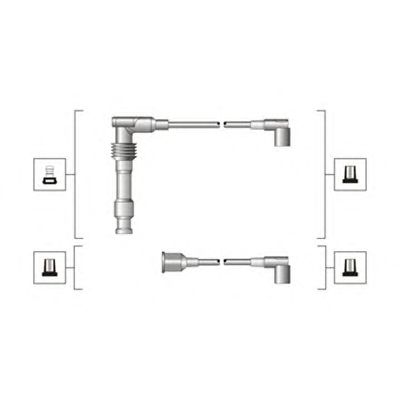 Комплект высоковольтных проводов MAGNETI MARELLI 941319170123