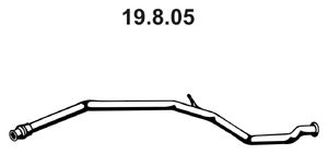 Труба выхлопного газа EBERSPACHER 19.8.05