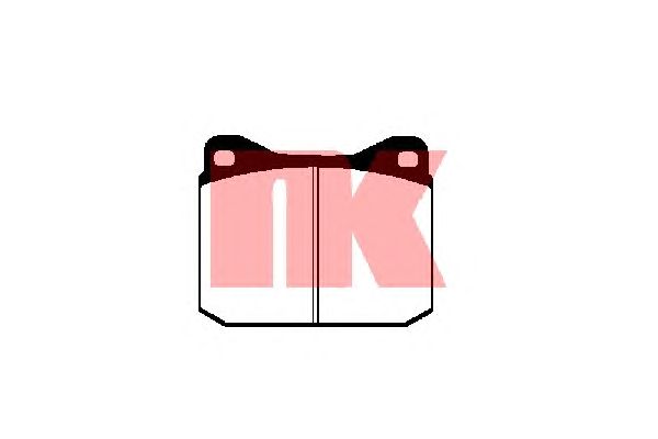 Тормозные колодки NK 224707