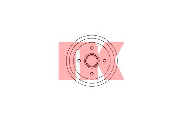 Тормозной барабан NK 252526
