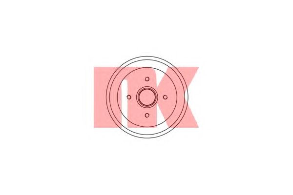 Тормозной барабан NK 252535