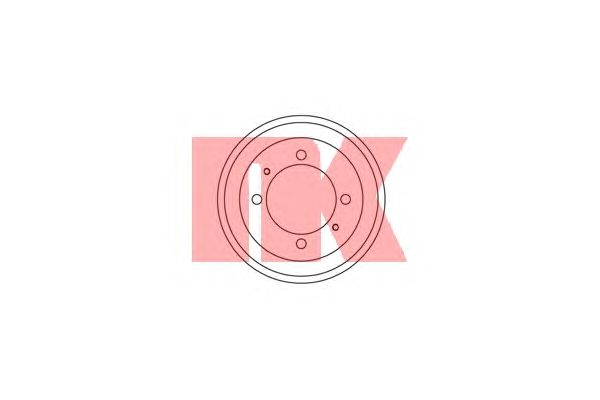 Тормозной барабан NK 253405