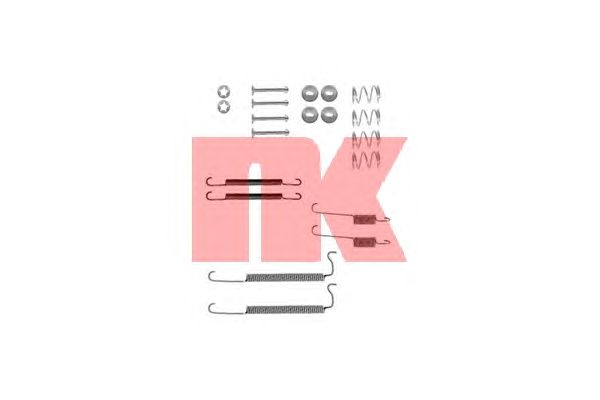 Монтажний комплект гальмівних колодок NK 7936628