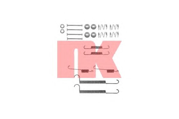 Монтажный комплект тормозных колодок NK 7936630
