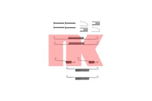 Монтажний комплект гальмівних колодок NK 7915645