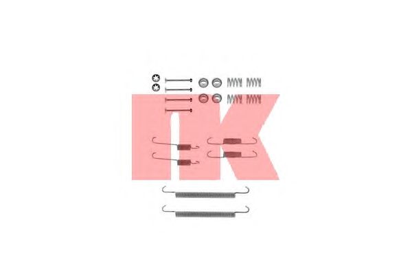 Монтажный комплект тормозных колодок NK 7915707