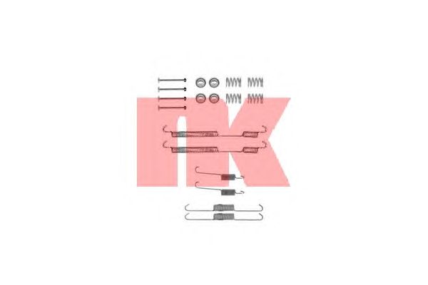 Монтажный комплект тормозных колодок NK 7919753