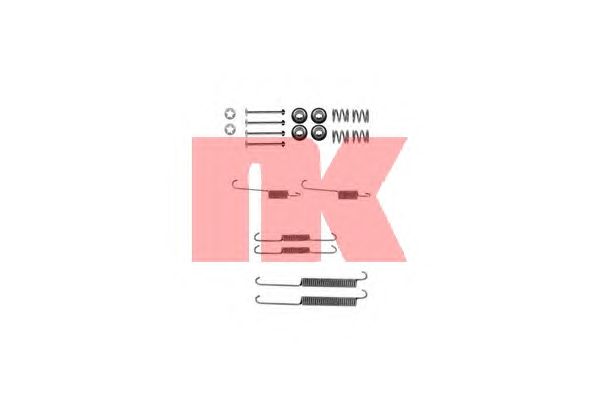 Монтажный комплект тормозных колодок NK 7919754