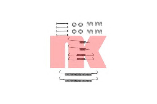 Монтажный комплект тормозных колодок NK 7939757