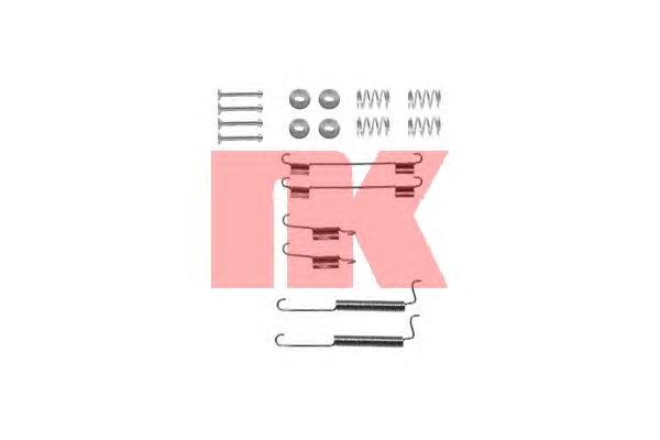 Монтажный комплект тормозных колодок NK 7950795