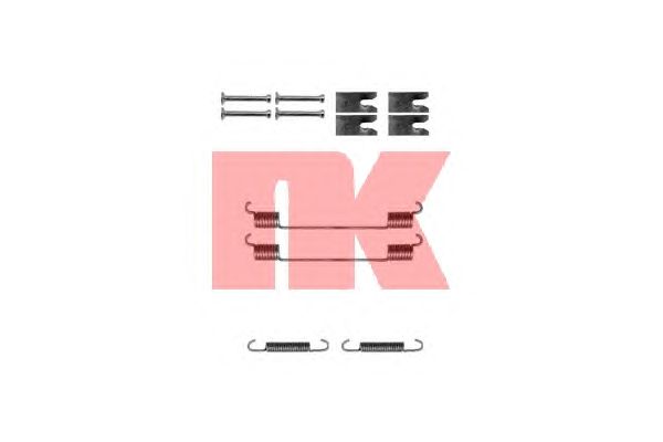 Монтажный комплект тормозных колодок NK 7925814