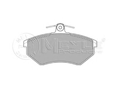 Тормозные колодки MEYLE 025 201 6819